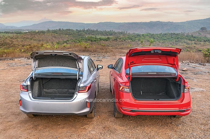 Skoda Slavia vs Honda City comparison 